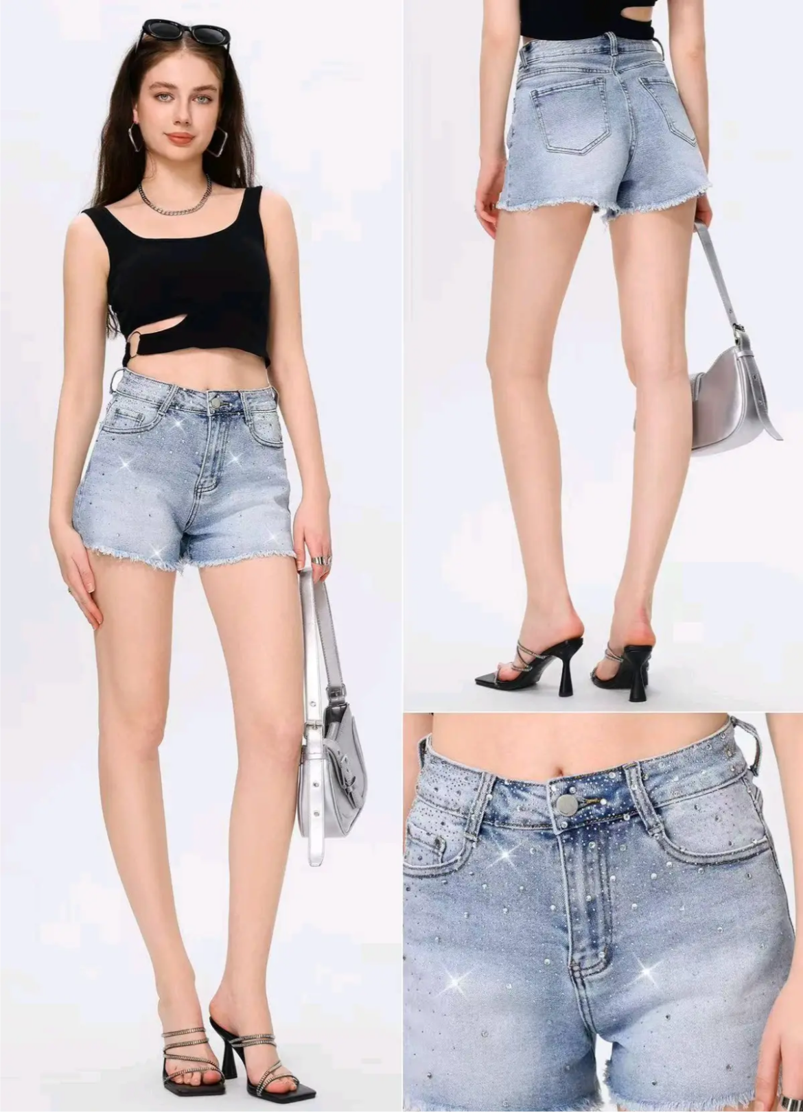 PANTALONCINI di jeans SA7099