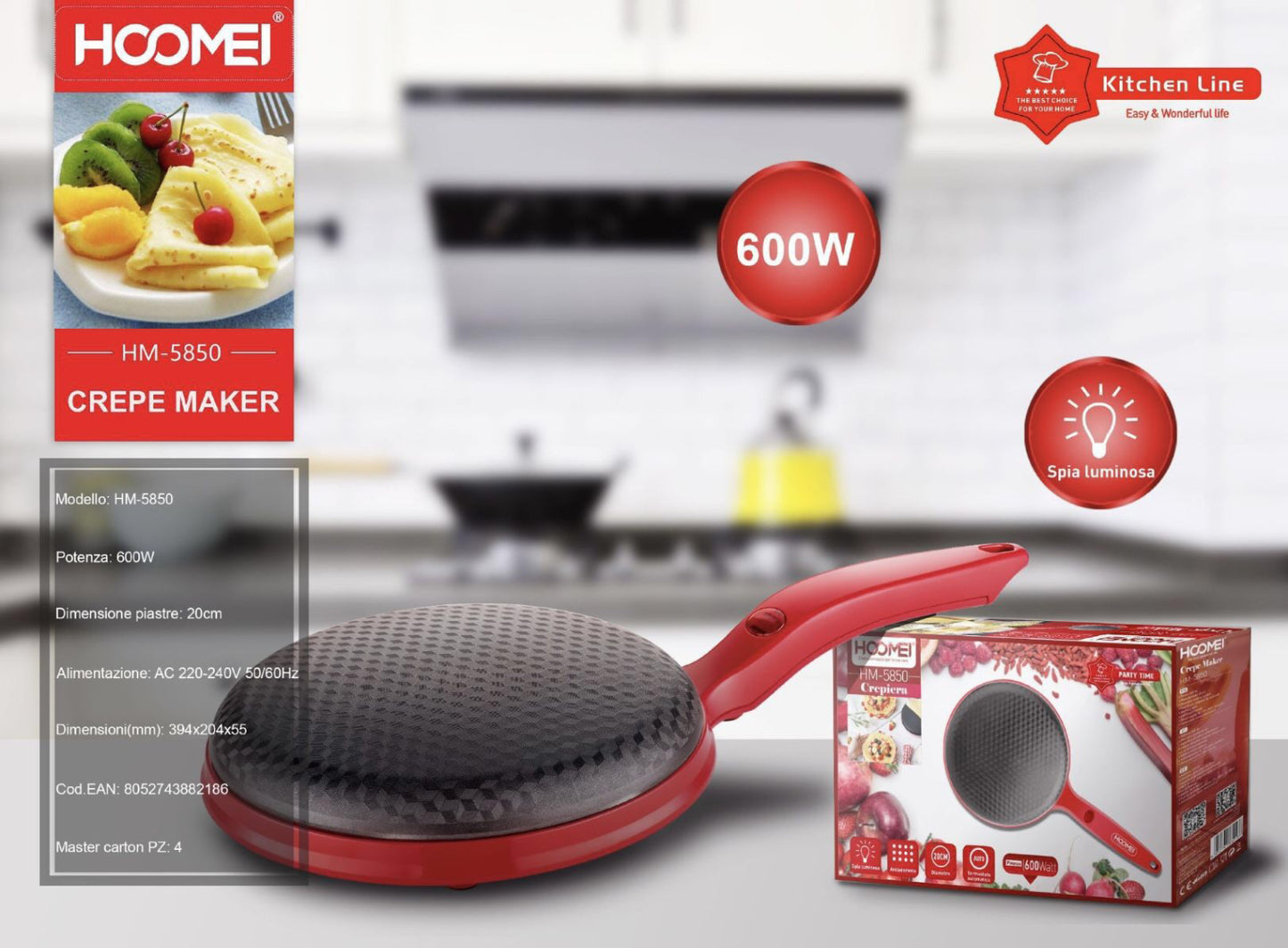 HOOMEI crepe maker