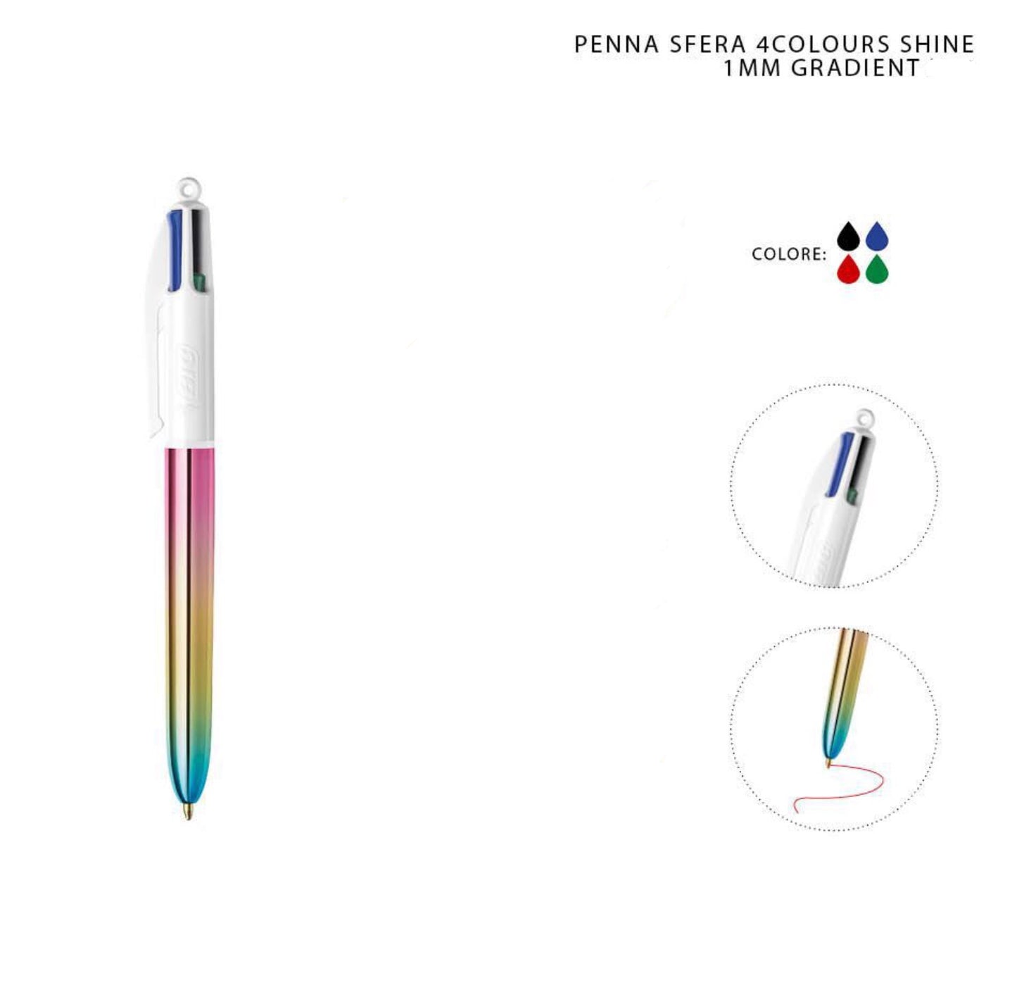 Bic penna 4colori