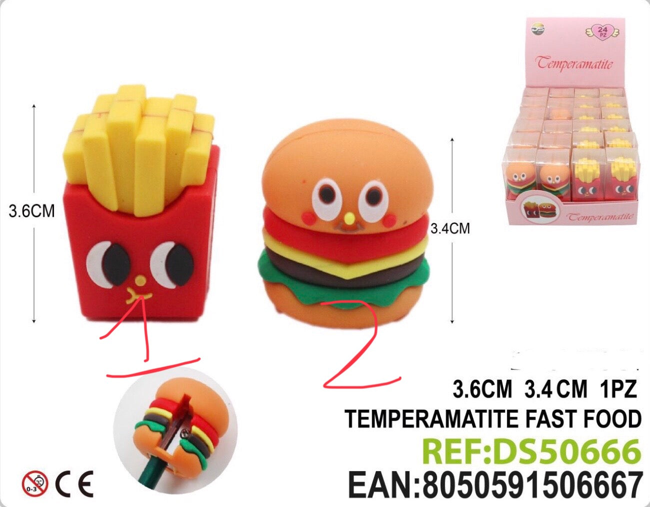 TEMPERAMATITA fast food