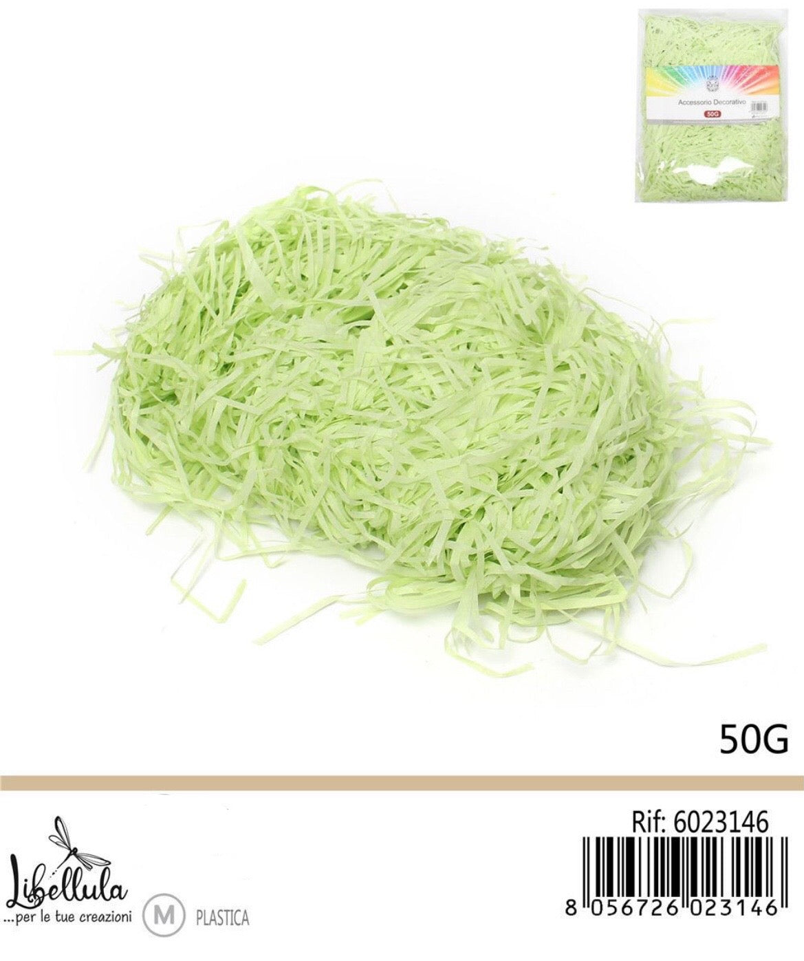 PAGLIETTA carta 50g verde