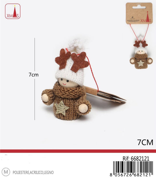 NATALIZIA pendente bambolina 7cm