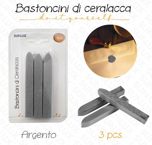 BASTONCINI di ceralacca 3pz
