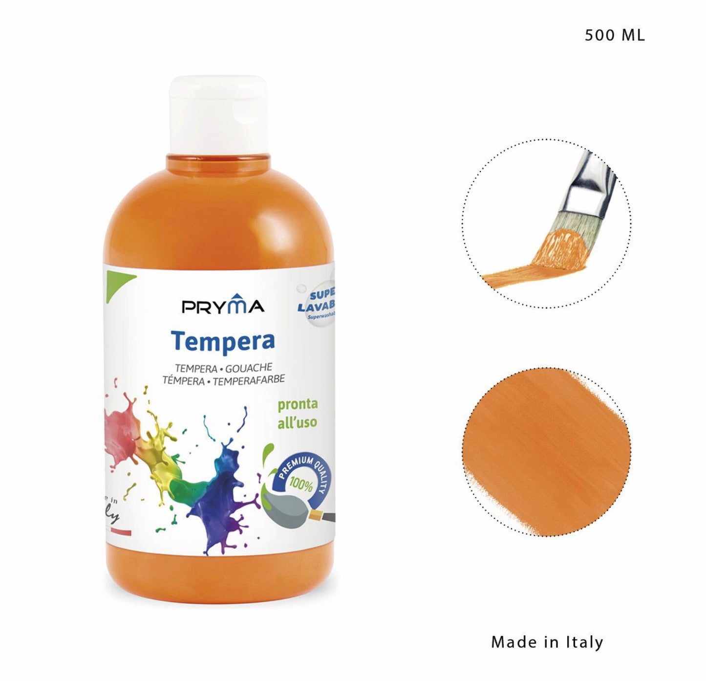 PRYMA tempera 500 ml GIALLO OCRA