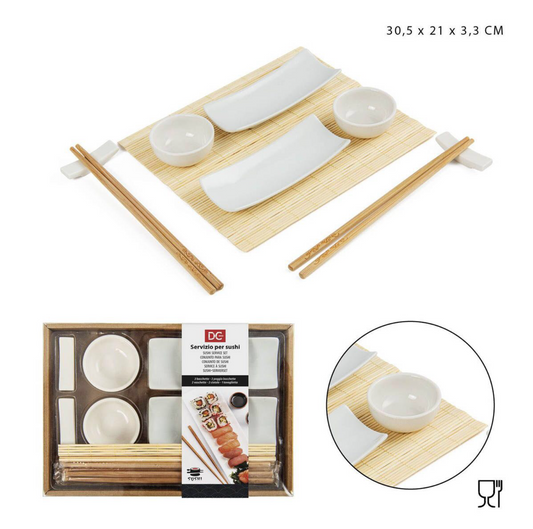 DC CASA servizio accessori sushi 9pz
