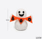 Halloween decorativo fantasmino bianco 12cm