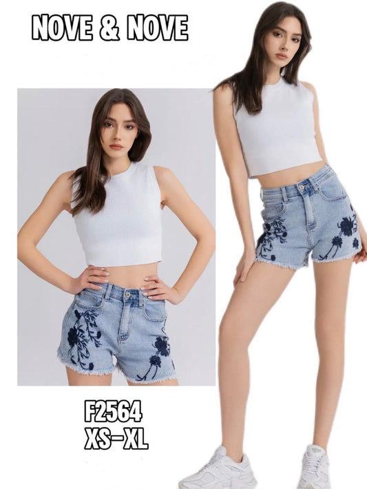 PANTALONCINI DI JEANS F2564