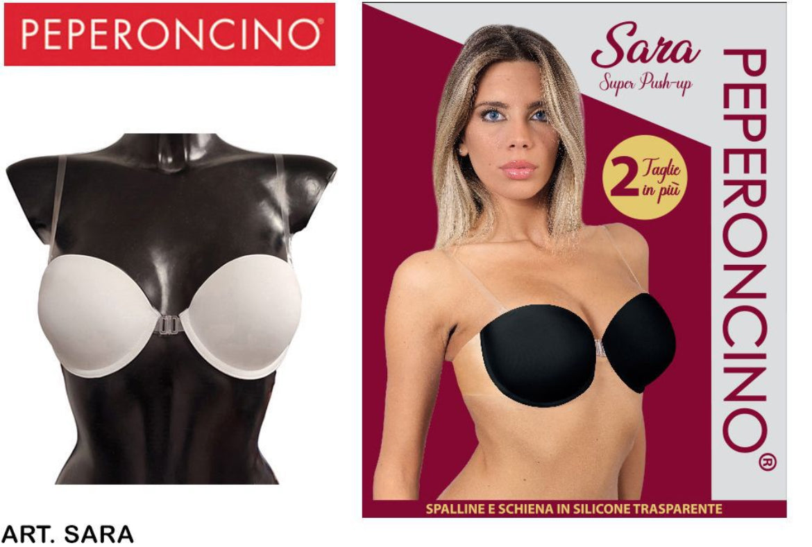 PEPERONCINO reggiseno SARA bianco