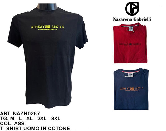 T-SHIRT uomo NAZARENO GABRIELLI NAZH0267