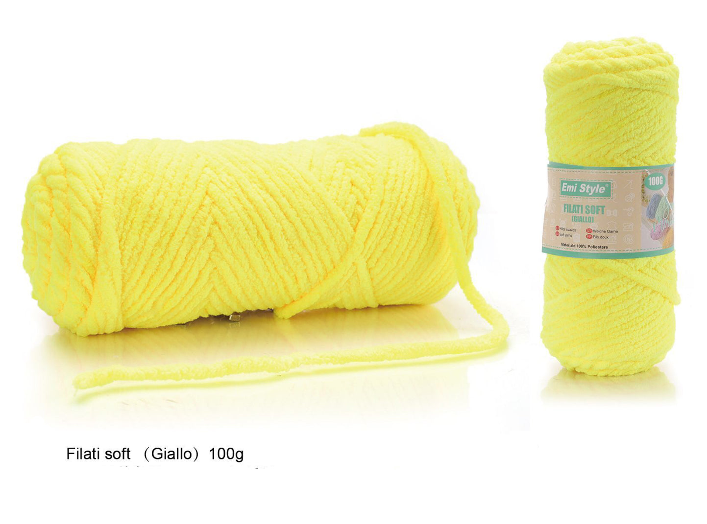 FILATI SOFT giallo 100g