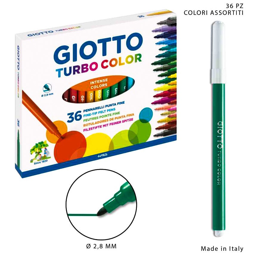 GIOTTO turbo color 36 pennarelli