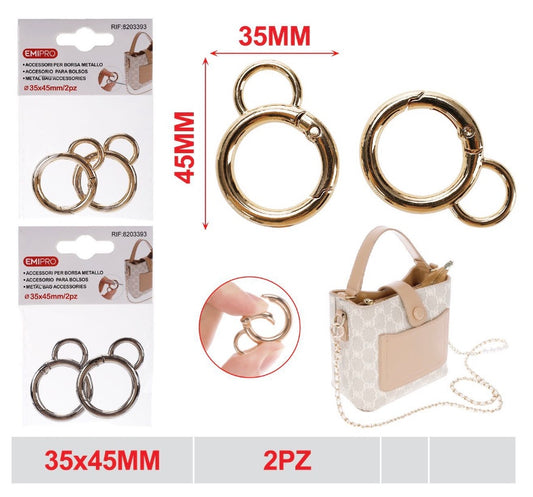 EMI accessori per borsa 2pz