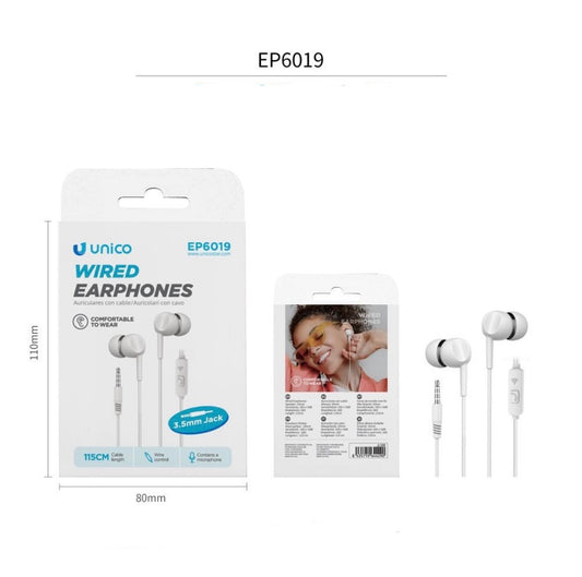 UNICO auricolare bianco EP6019