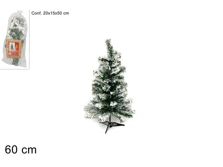 NATALIZIA albero innevato 60cm