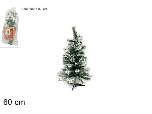 NATALIZIA albero innevato 60cm