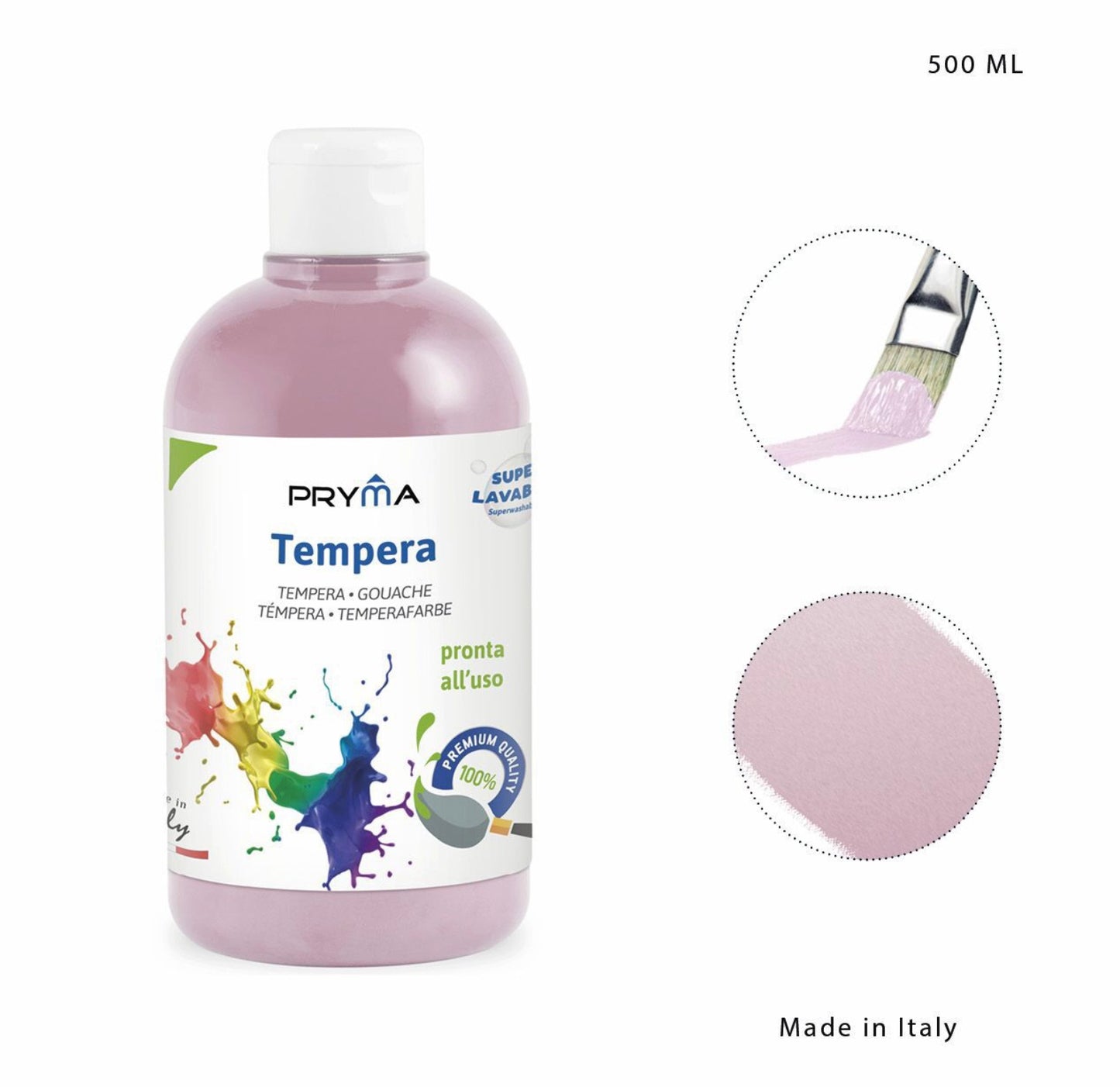 PRYMA tempera 500 ml ROSA PERLA