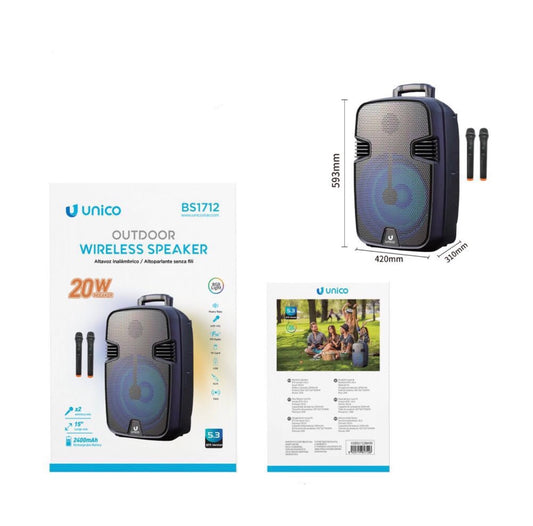 UNICO cassa Bluetooth 20W