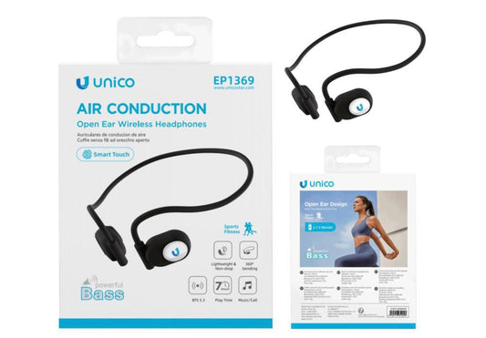 UNICO auricolare bluetooth nero  EP1369