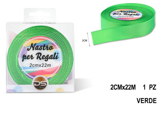 Nastro raso 2 cm VERDE ACQUA