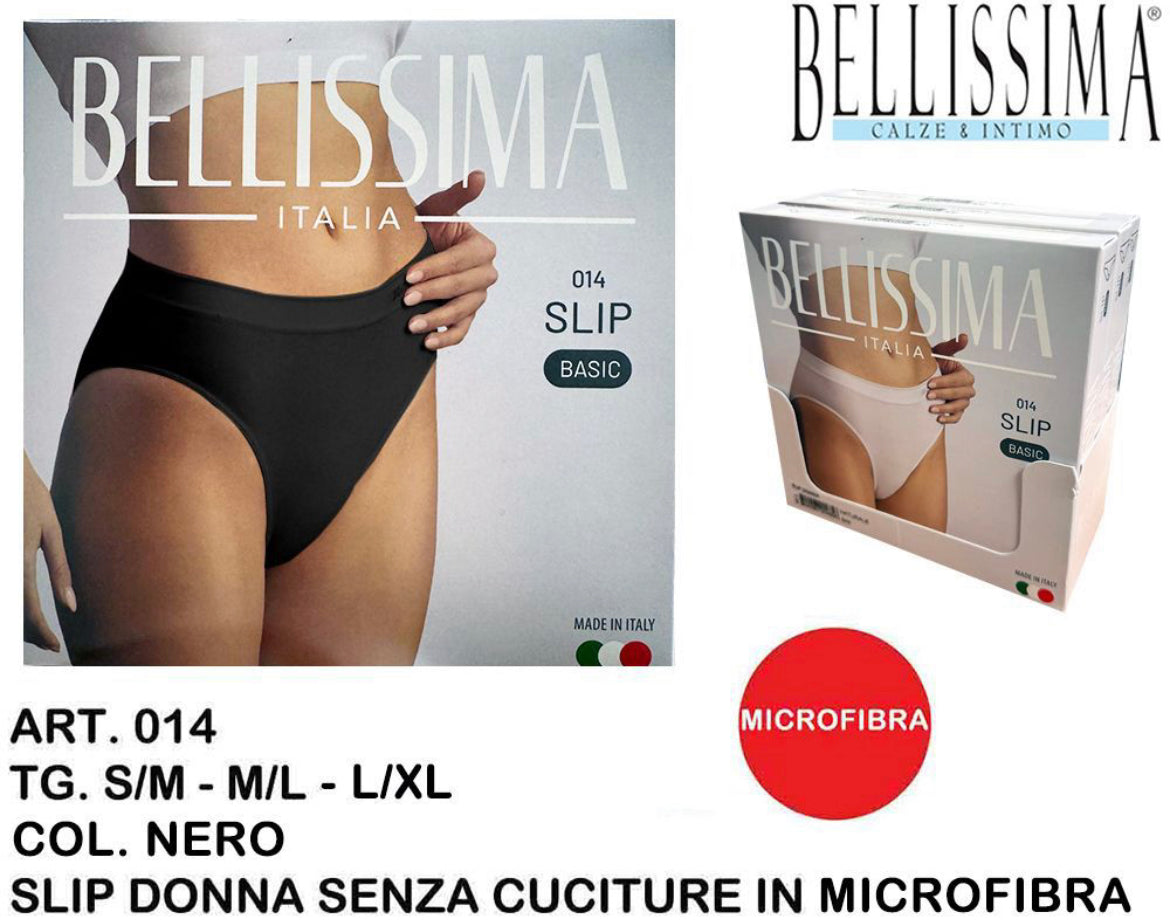 BELLISSIMA slip basic nero 014