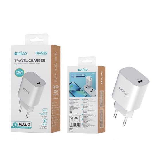 UNICO   TYPE-C  20W HC2229