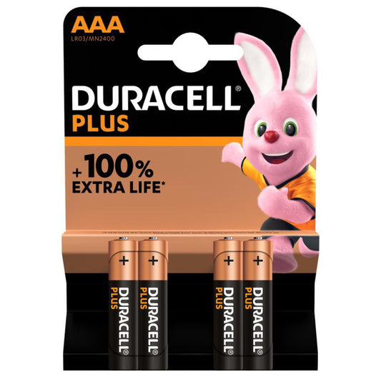 Batteria duracell AAA 4pz