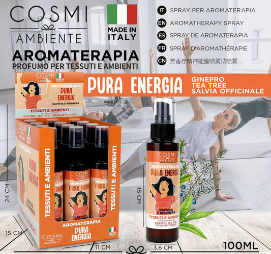 COSMI spray aromaterapia PURA ENERGIA 100ml