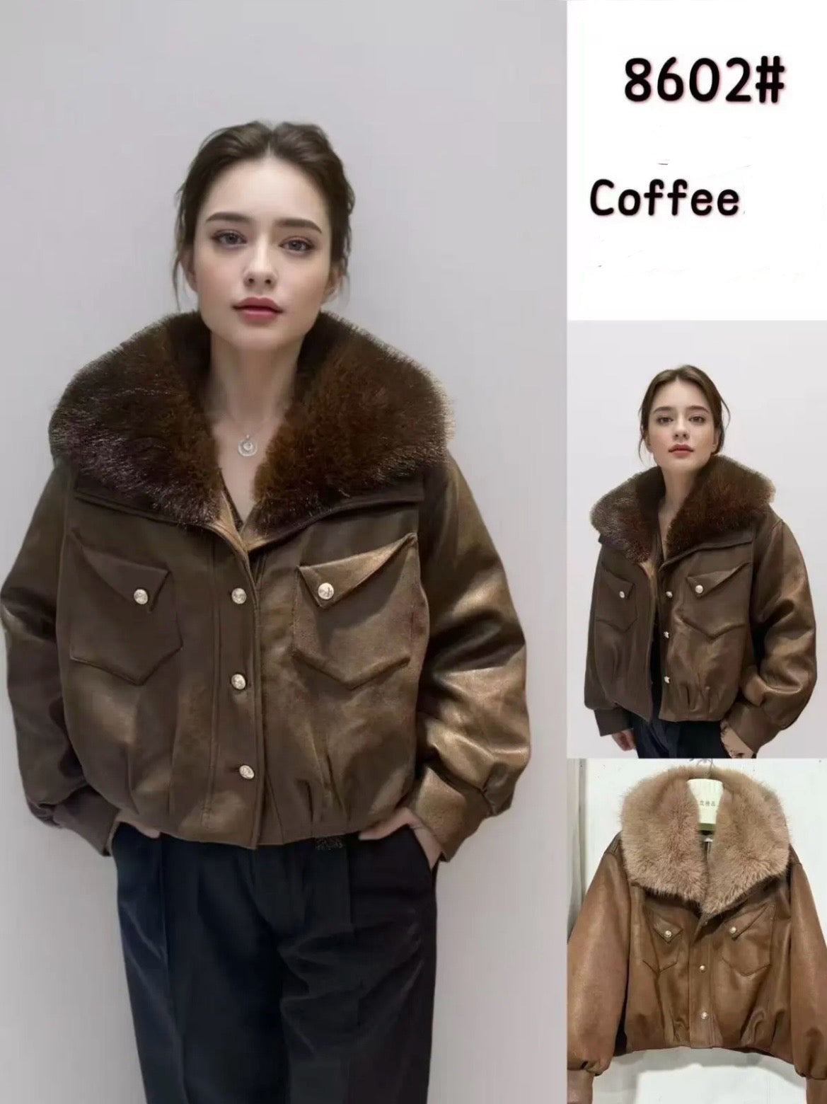 GIACCA ecopelle 8602