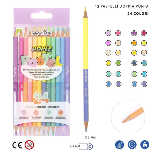 Pryma colori dople pastel 24