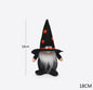 Halloween decorativo gnomo 18cm