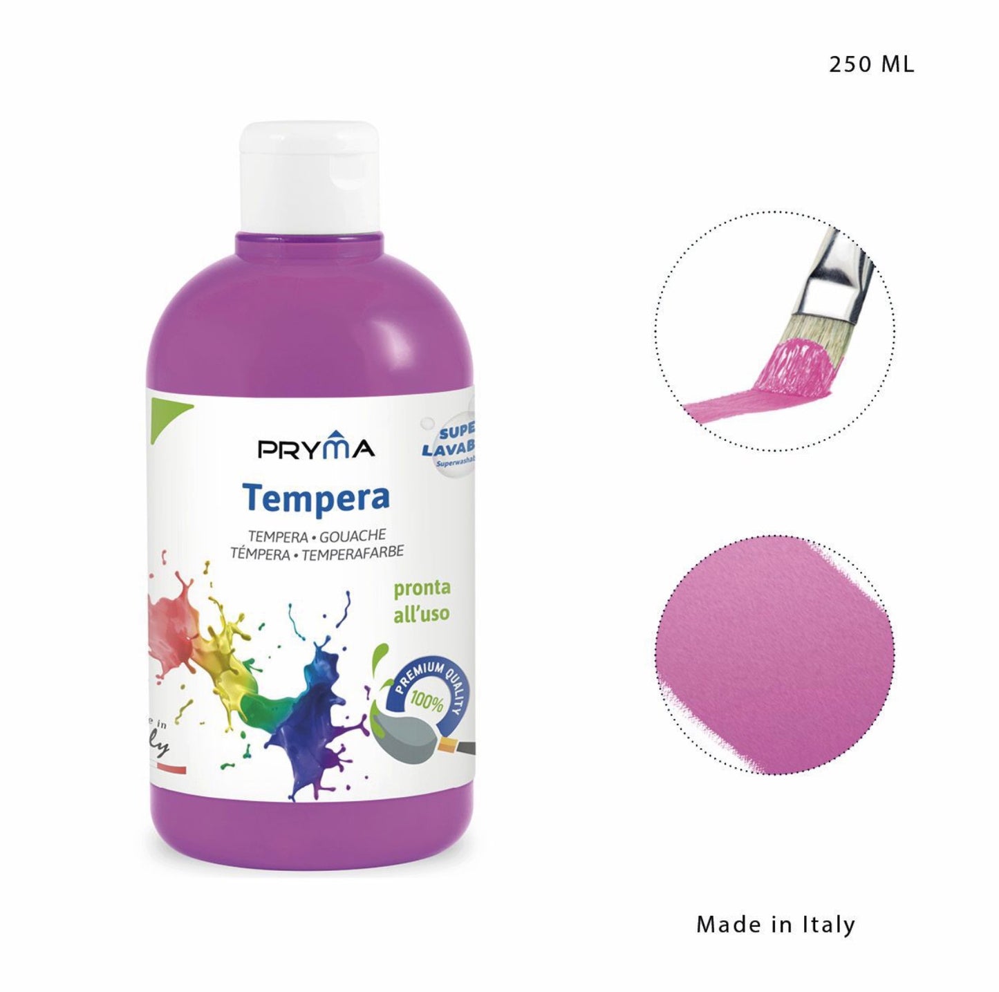 PRYMA tempera 250 ml FUCSIA