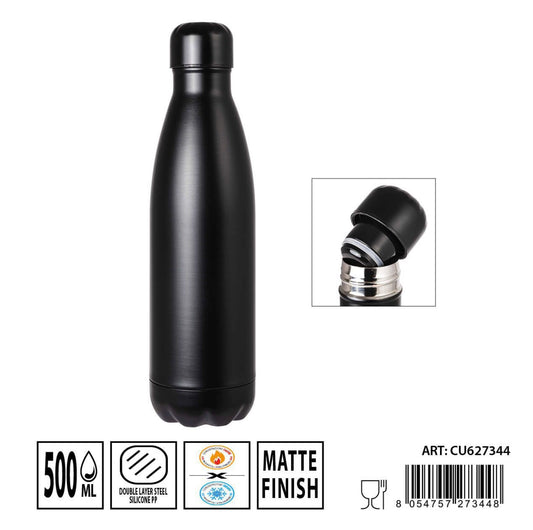 DC CASA borraccia termica 500ml nero
