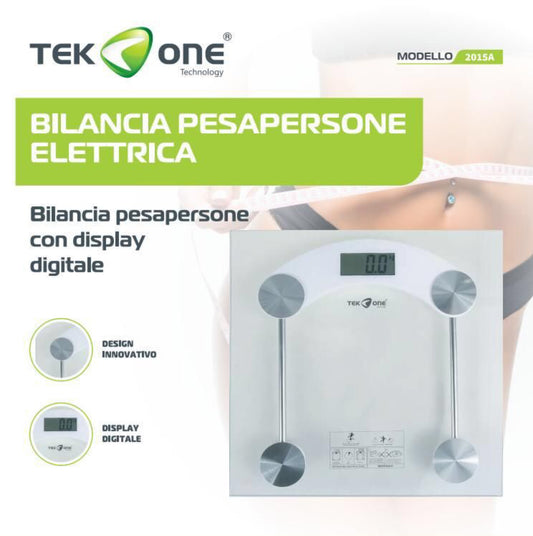 TEK ONE bilancia pera persona  digitale 2015A