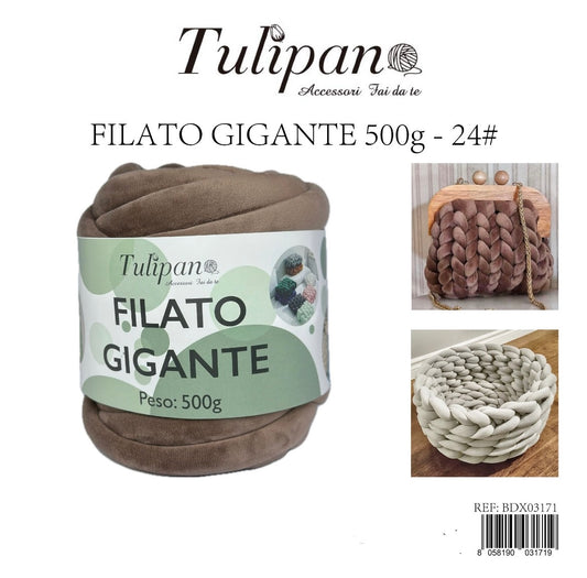 FILATO gigante 500g 24# velluto