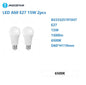 LED A60 E27 15w 6500k 2PCS