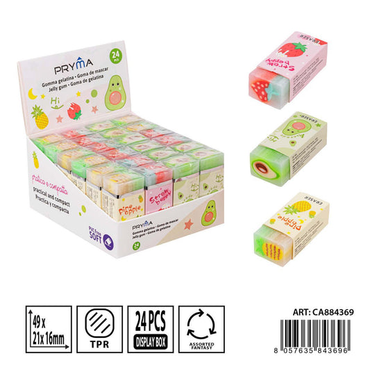 PRYMA gomma gelatina frutta 49x21x16mm