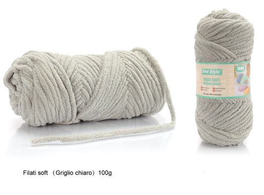 FILATI SOFT grigio chiaro 100g