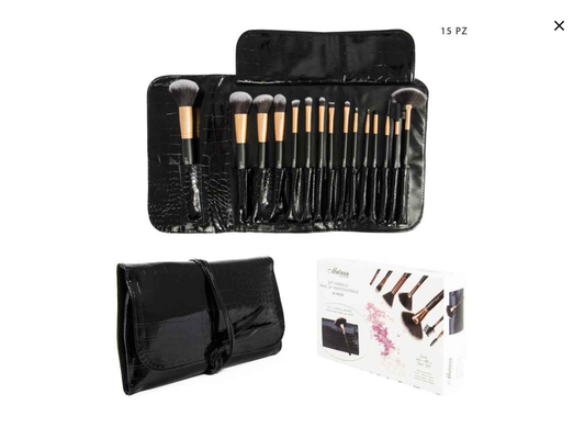 MELISSA Set pennelli 15 pz Make up