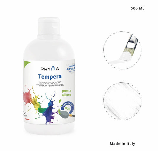 PRYMA tempera 500 ml BIANCO