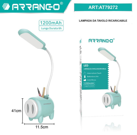 ARRANGO lampada da tavolo ricaricabile ART:AT9272