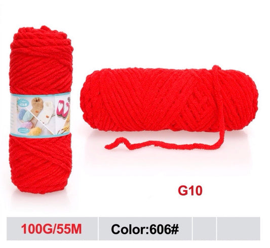 FILATI  Giada rosso 100g  55M G10