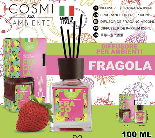 COSMI diffusore ambiente 100ml fragola