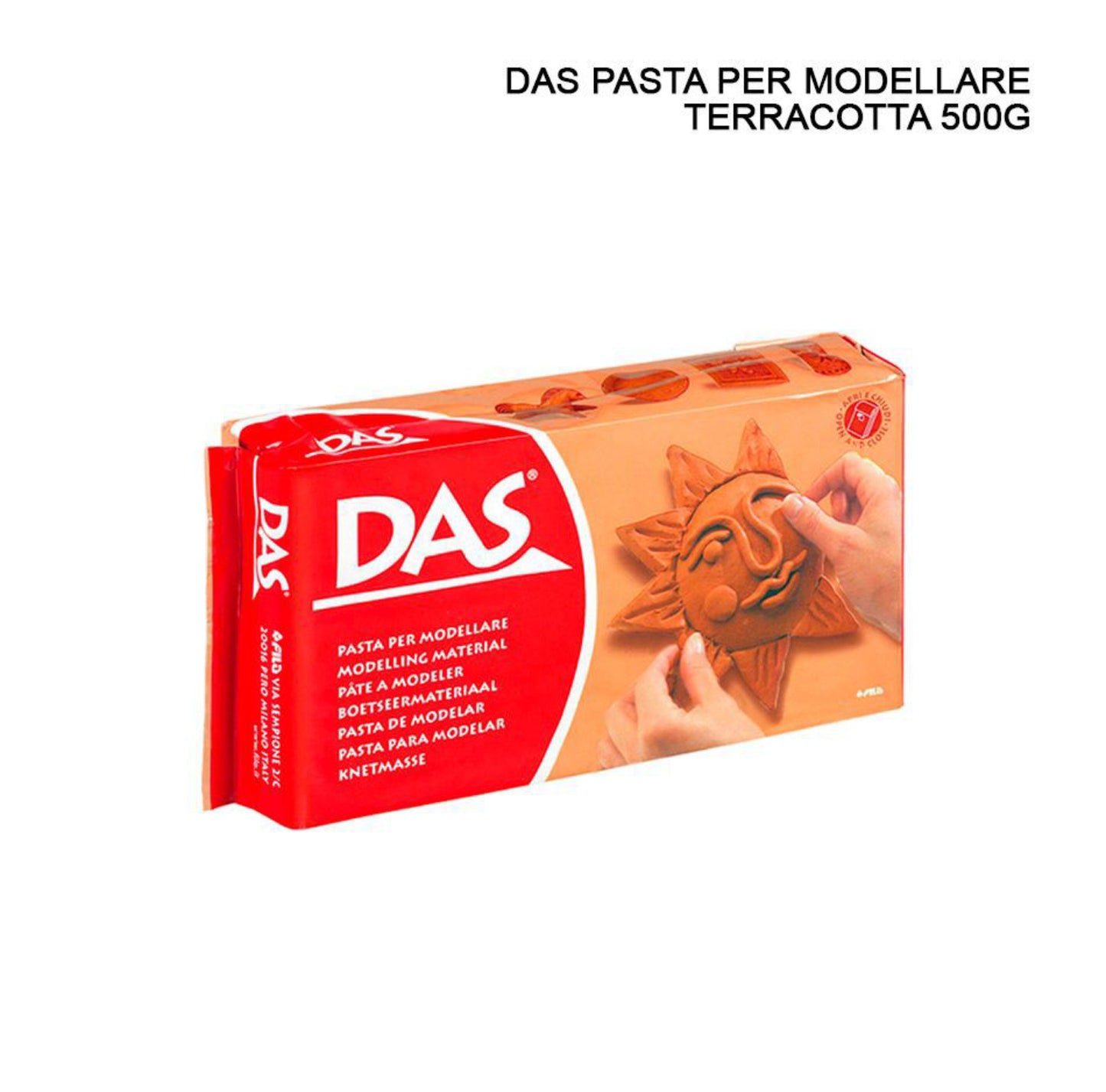 Das terracotta 500g