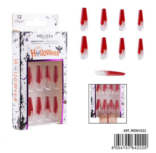 Halloween Melissa unghie finte ballerina 12pz ME864222