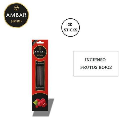 INCENSO Frutos rolos 20sticks