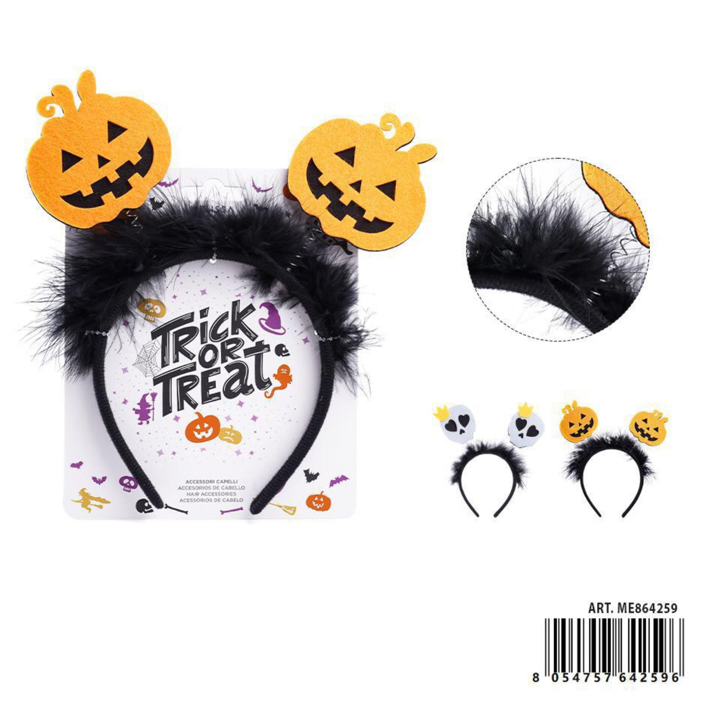 Halloween Melissa cerchietto capelli ME864259