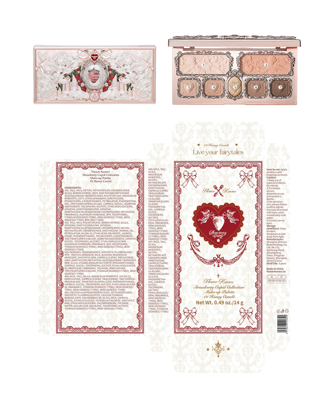 FLOWERKNOWS strawberry cupis palette 01