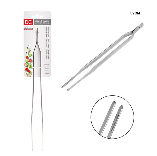 DC CASA pinza cucina acciaio 32cm