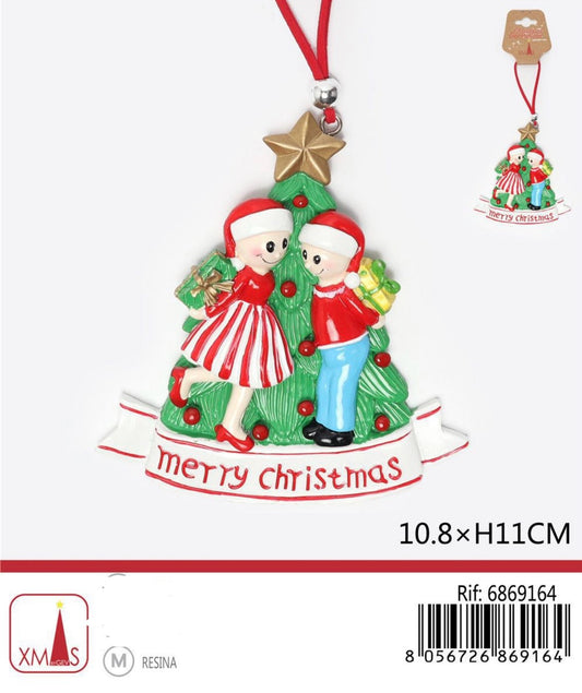 NATALIZIA pendente coppia 10,8x11cm