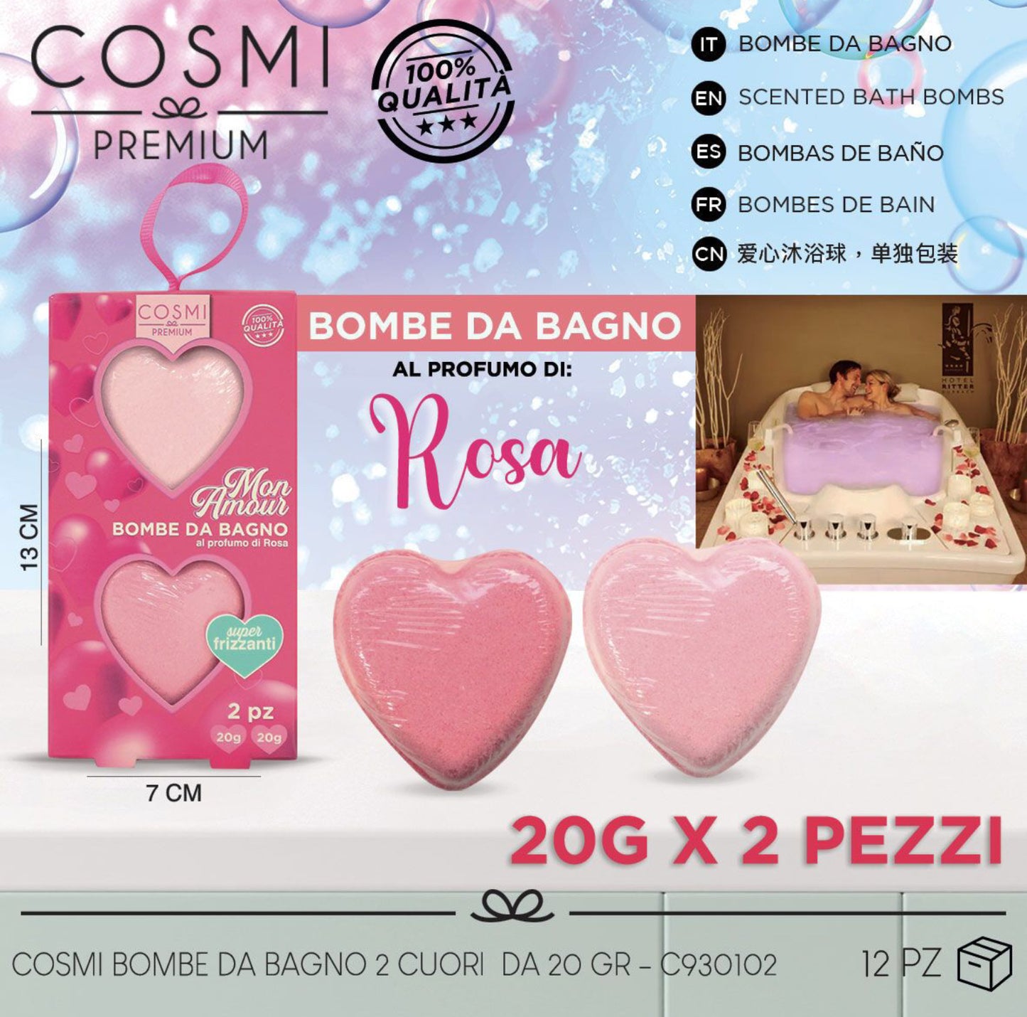 Cosmi bombe da bagno